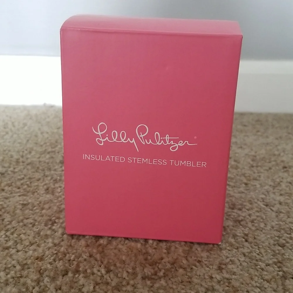 Lilly Pulitzer "Beach You to It" 12 oz Tumbler New in Box - Picture 6 of 6